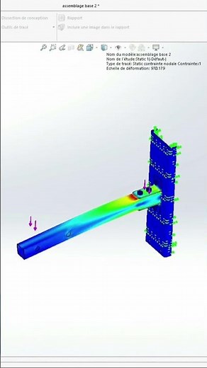 static analysis with #solidworks #tutorial