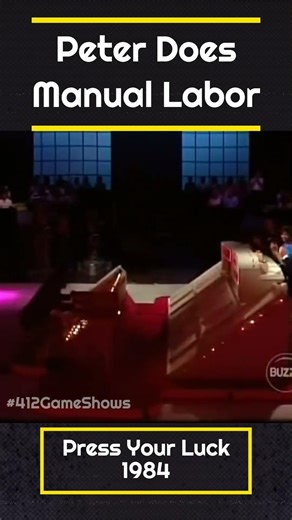 Peter Does Manual Labor - Press Your Luck - 1984