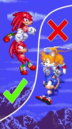 THIS MOD IS PEAK! 🤩 Knuckles 3 & Knuckles 🤩 Sonic 3 A.I.R. mods Shorts #sonicshorts