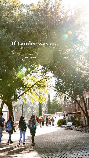 if Lander was a… #landeruniversity