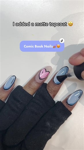 Comic Book Nails - DIY Nail Art Tutorial at Home
