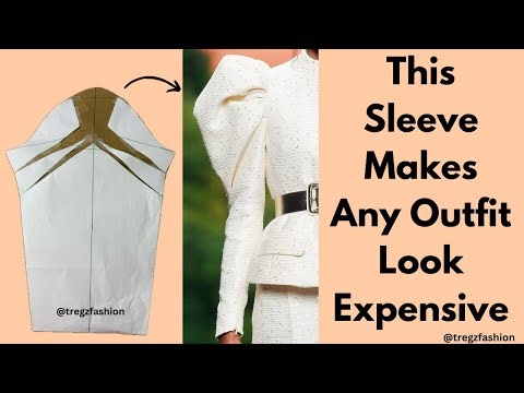 The leg of mutton sleeve! Vintage, big sleeves and very easy to make!