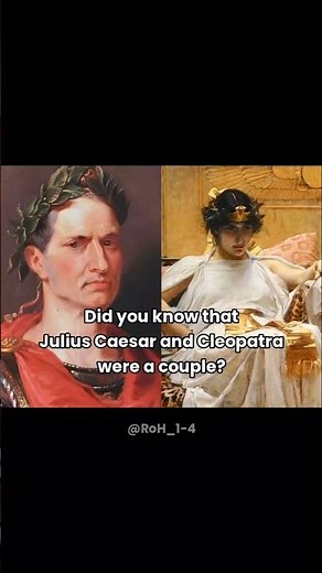 The Secret Affair of Cleopatra & Julius Caesar! ❤️🏛️