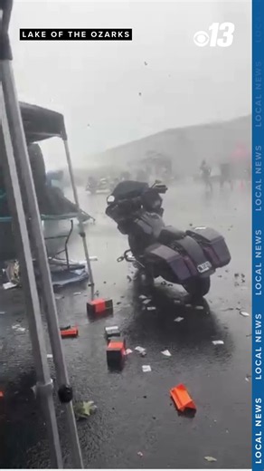 Storm damage at Lake of the Ozarks