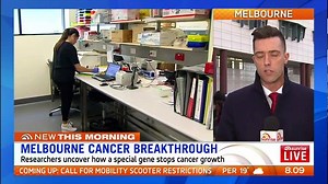 Melbourne researchers have made a breakthrough in the fight against cancer, uncovering how a special gene stops cancer growth. www.7news.com.au #7News | 7NEWS Melbourne