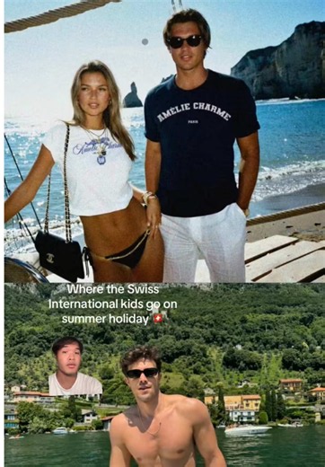Where the Swiss International kids go on summer holiday 🇨🇭 #internationalkid #mykonos2026 #scorpios #sainttropez #leclub55