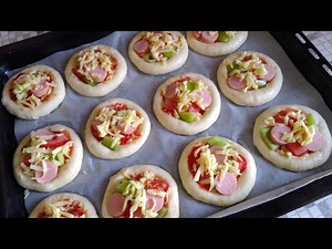 Mini Pizza / Quick and Easy Pizza Recipe