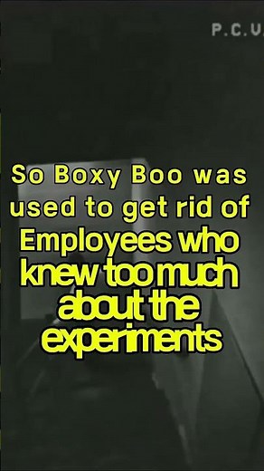 Why Boxy Boo Is Actually Dangerous #poppyplaytime #lore