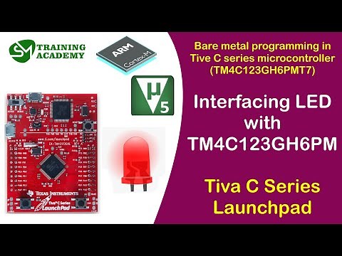 Interfacing LED with TM4C123