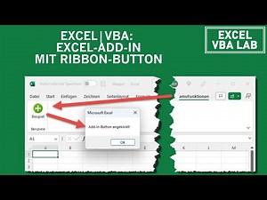 Excel-Add-In mit Ribbon-Button erstellen