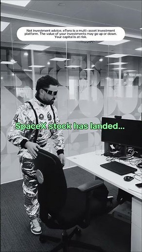 Houston, we have an announcement 🚀 SpaceX is now available on eToro.