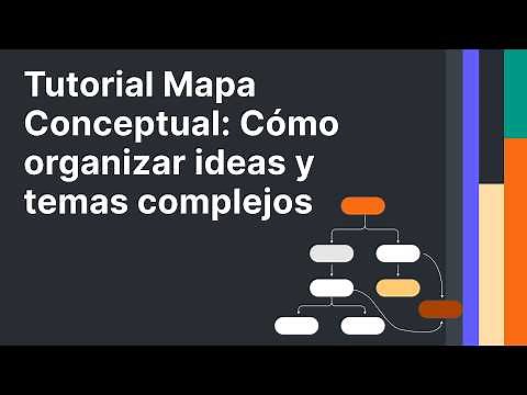 Tutorial Mapa Conceptual: Cómo organizar ideas y temas complejos
