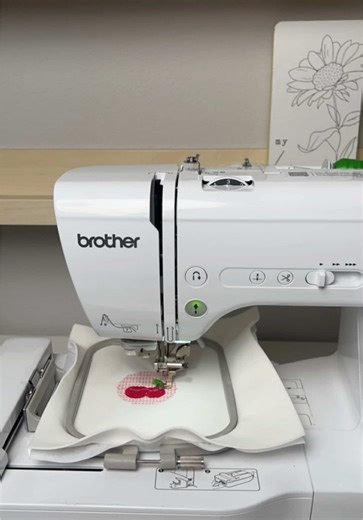 Finally sat down to tackle something new 💪🏼 I’ve been wanting to make an embroidery iron-on patch for a while now and here’s my first one! She’s not perfect but I’m so proud of her 😍💖 What do you think? 🫶🏻 #smallbusiness #trending #popular #embroidery #brotherusamachines #embroiderersofinstagram #irononpatch #embroiderypatch #embroideryirononpatches #explore #reels #trysomethingnewtoday