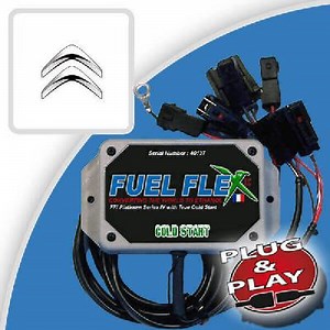 Flex Fuel - Kit E85 citroen jumpy 2.0 16v 143ch combi confort 9 places minibus 4 portes boite manuelle 5 rapports 9 cv fiscaux annee 2005 - Fuel Flex Europe