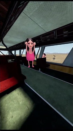 Girl Habibi Chase on Desert Road Nextbot Gmod
