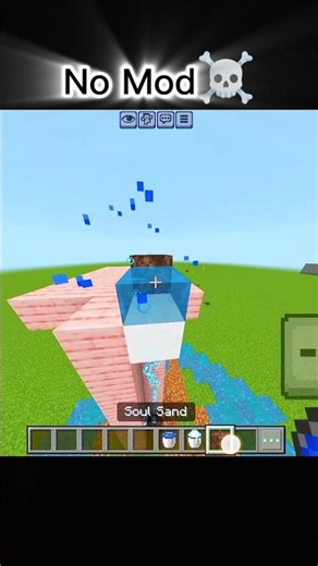 Minecraft Water Elevator ☠️