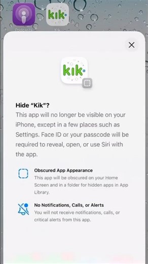 How to Hide an app in iPhone iOS 26