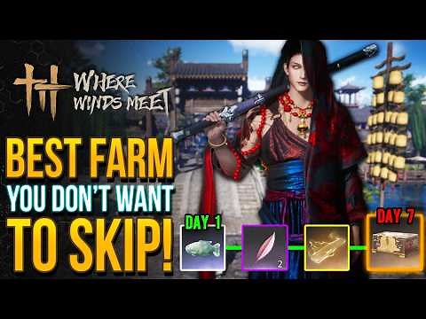 Where Winds Meet - How To Farm Like a PRO! Ultimate Daily & Weekly Checklist (WWM Tips & Tricks)