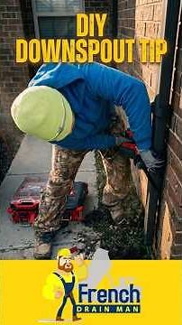How to Cut and Prep a Downspout for Underground Drainage