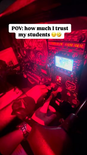 Send to your trusting CFI 🤣 have you ever pulled the mixture? #cfi #studentpilot #pilot | Thatcfiguy