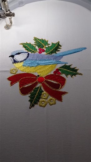 The first in a new series of Singles called Christmas Singles. #machineembroidery #machineembroiderydesigns #embroideryart #embroiderydesign #handmade | Aljay Embroidery Designs