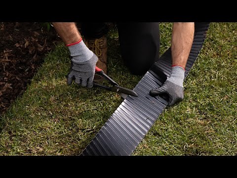 How to Install Tuscan Path Metal Garden Edging