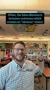 The "Teach Taxes Instead" Argument Is a False Dilemma (Critical Thinking Lesson)