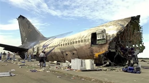 Watch the final seconds before this runway crash - 400 ton aircraft