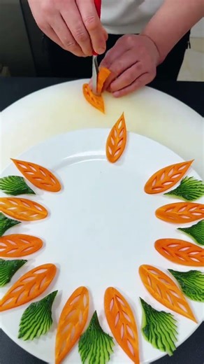 Swirl leaf pattern try quickly learn fruit vegetable modeling simple decoration tutorial