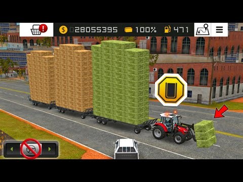 Fs18 Unlimited Grass and Hay Square Bales ! Farming Simulator 18 Timelapse | #fs18