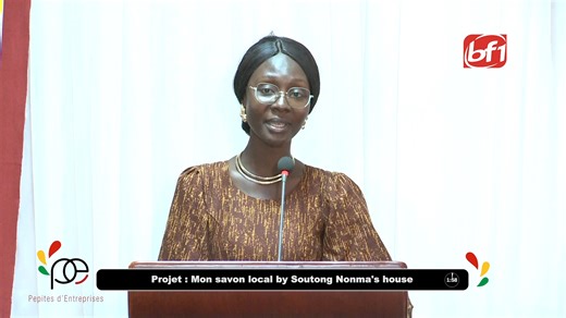 🎤Pitch #Pépitesdentreprise2025: Soutong Nonma’s House, le projet de Soutong Nonma Désirée Gaëlle NIKIEMA, propose des savons et produits naturels pour traiter l’acné,l’eczéma et bien d’autres affections de la peau | BF1 TV