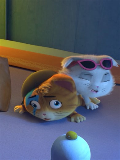 At the Buffycats' house, pillow fights are serious business! 🐾💨 Between flying feathers and lots of laughs, the energy never ends! 🎸😹 #44Cats #pillowfights #buffycats