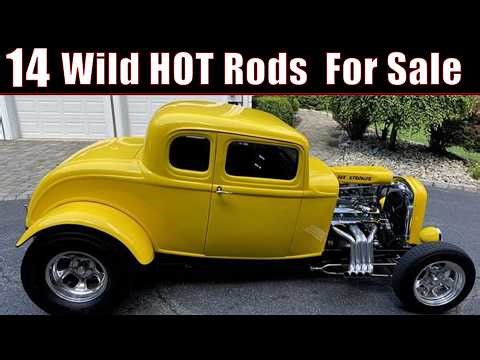 Top 14 Custom Hot Rods & Muscle Cars For Sale: Ultimate Collector's List