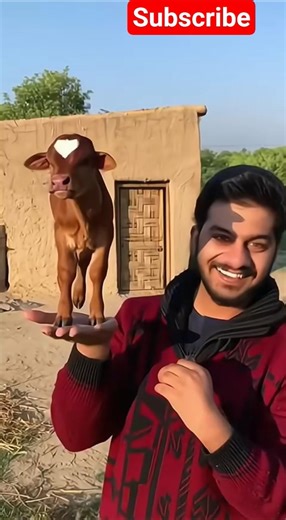 ​🐮 The Smallest Cow in the World! 😍 | Pocket-Sized Mini Cow