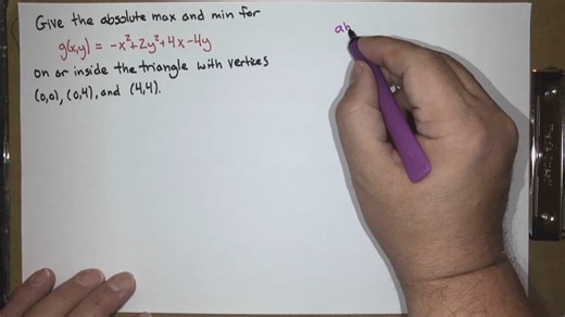 Lagrange multipliers (Calc 3; Lecture 2-9; Fall 25)