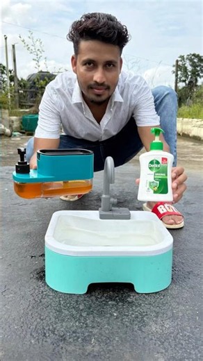 Dettol Hand Soap Dispenser Vs Electronic Wash Basin Sink Unboxing 😍