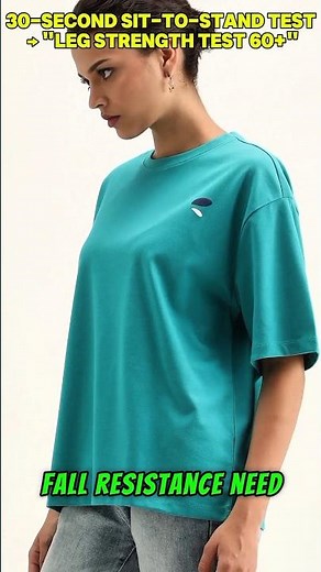 30-Second Sit-to-Stand Test for Seniors: Assess Leg Strength & Fall Risk at 60+