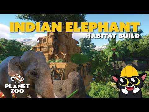 Indian Elephant Habitat Build | All Species Zoo