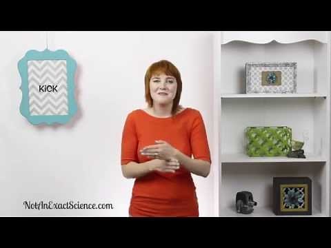 Kick in Baby Sign Language, ASL