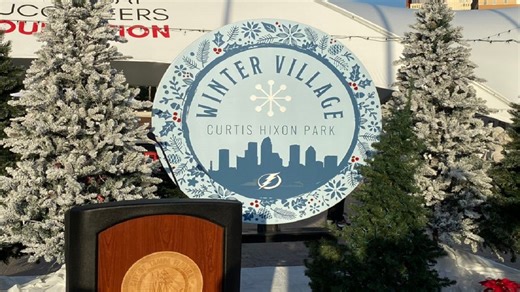 Tampa’s Winter Village opens Friday night at Curtis Hixon Park