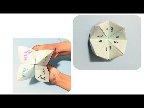 How to make #Tip Top Paper #Game paper Crafts Eman craft and art family