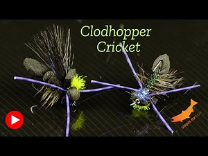 Clodhopper Cricket Variant for Trout- Fly Tying Tutorial