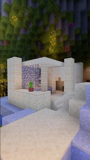 Minecraft Village Seed With A Blacksmith In A Lush Cave!