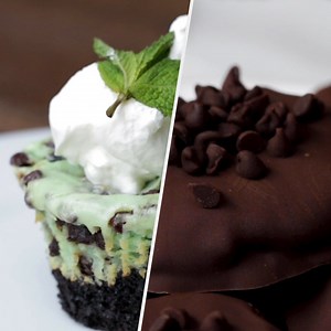 75K views · 1.1K reactions | 5 desserts for mint chocolate lovers! Recipes: https://tasty.co/compilation/5-desserts-for-mint-chocolate-lovers | Tasty | Facebook