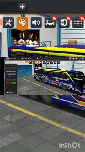 Crazy Bus Skin Livery Details 😍 | Bussid Mod