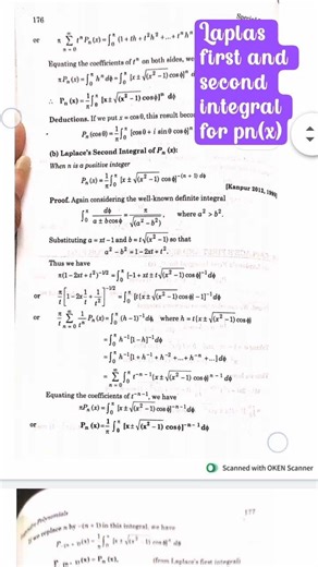 # first and second integral for pñ (x) #m.sc 4semester mathmatics functional analysis.