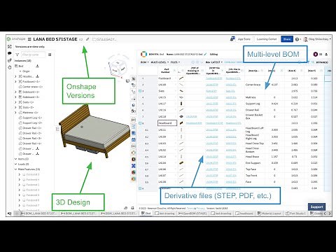 OpenBOM for Onshape PDFs for Drawings - Nov, 2022