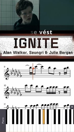 Alan Walker, K-391 - Ignite 🎹 piano ✅ #pianotutorial #music #piano #pianomusic #pianolessons