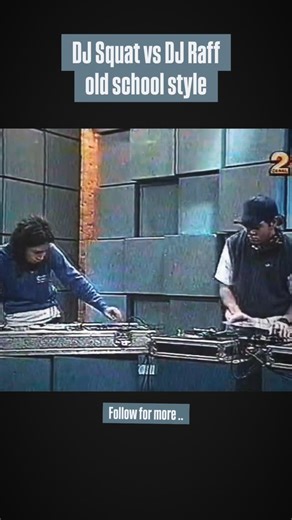 DMC Middle East on Instagram: "Old school DJ battle A ll- beauty of DJing #djbattle #oldschool #djs #turntablism #scratching"