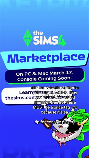 “oh you can still add them for free to pc manually ahhh” computer knowledge is an advanced skill in the sims community atp and other game developers have added a mod menu WITHOUT a price tag prev. it’s greediness final form stop bootlicking a shitty company #foryoupage #fyppppppp #sims #ea #simsmods